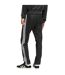 Mens Classic Joggers Black White Adidas-3