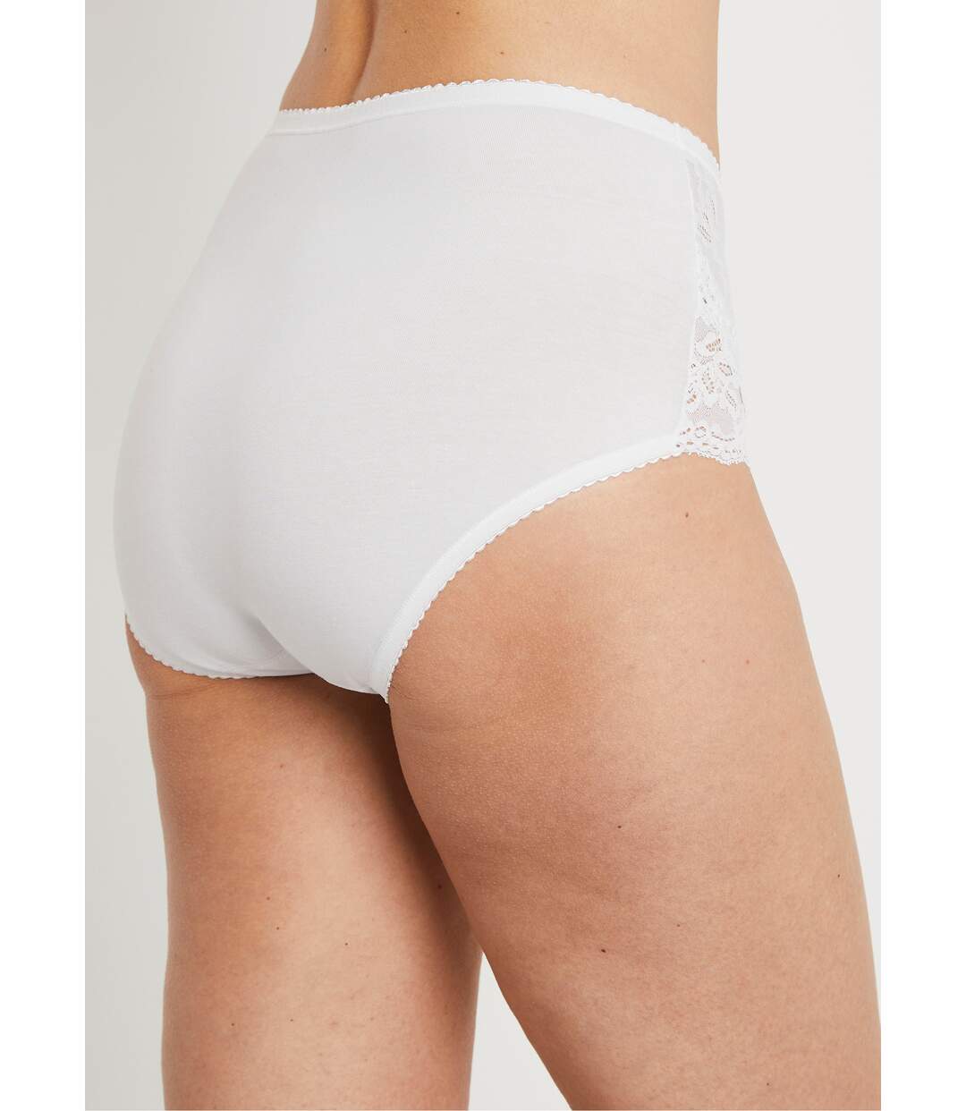 Culottes couvrantes dentelle - lot de 2-2
