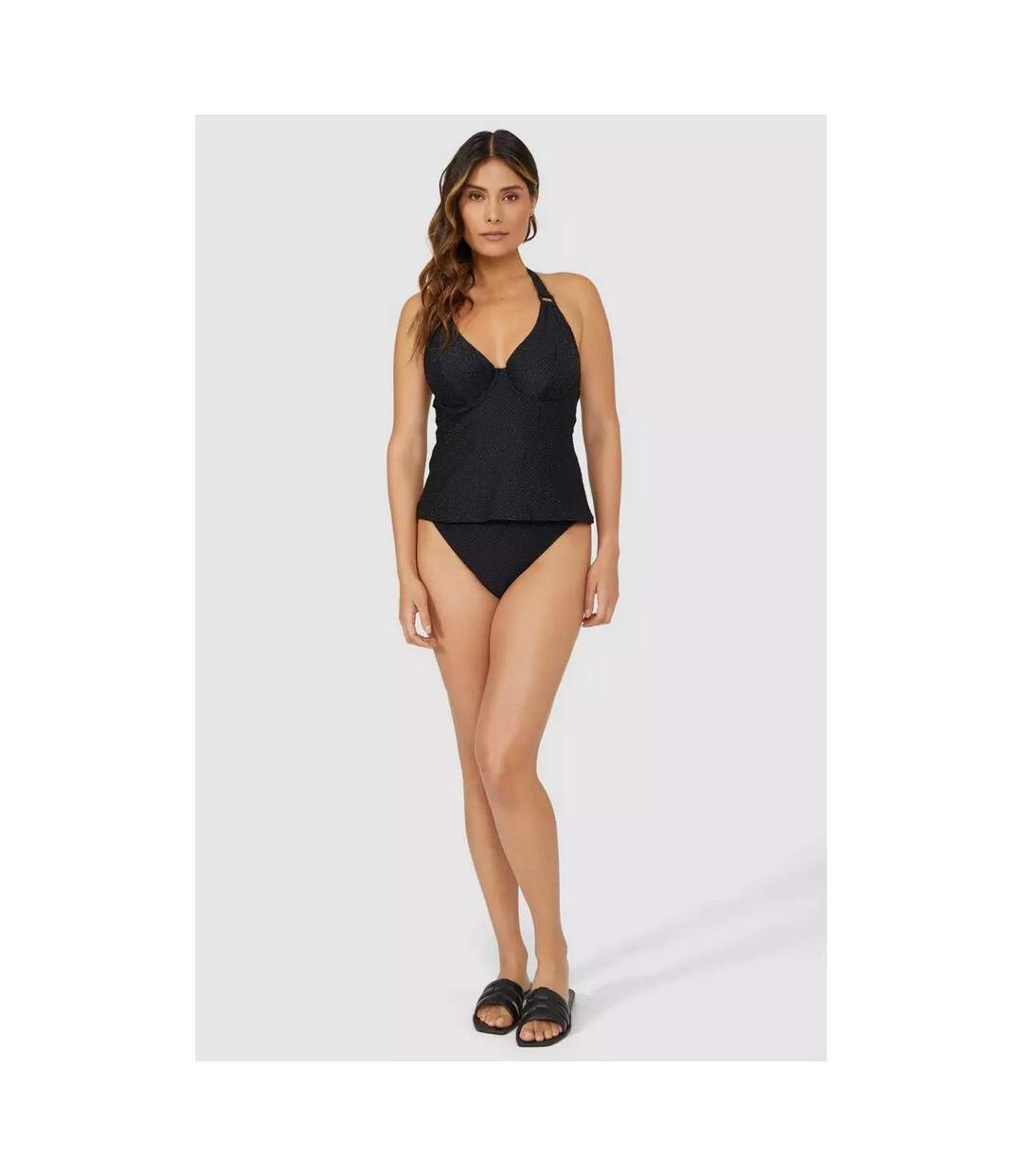 Haut de tankini femme noir Gorgeous-4