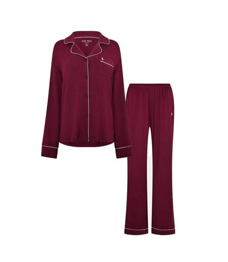 Ensemble De Pyjama Long Femme Bordeaux Jack Wills