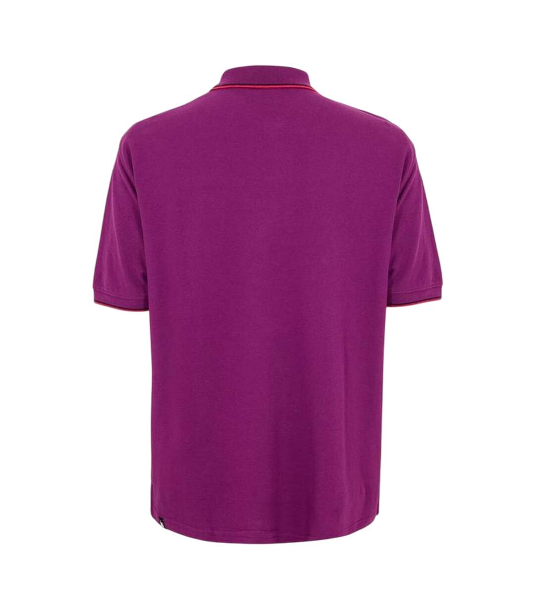 Polo Motif/style Écusson Homme Prune Money-2