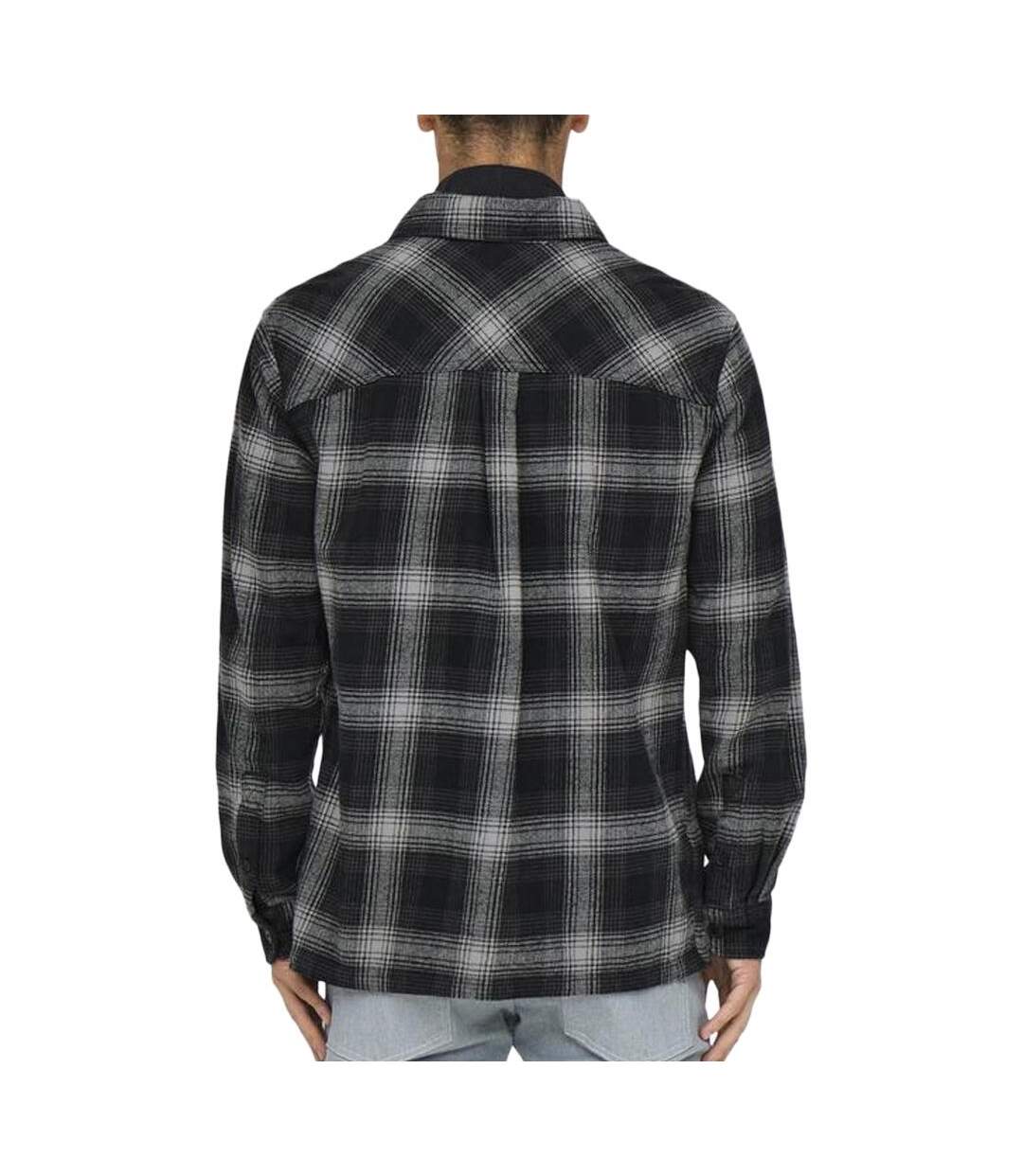 Chemise noir homme only & sons onscedric life-2