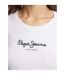 T-shirt Manches Longues Femme Blanc Pepe Jeans-4