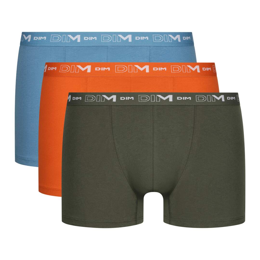 Lot de 3 Boxers Coton Strech