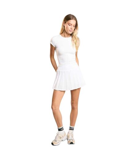 Haut Court Signature Femme Blanc Agon