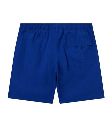 Short De Bain Motif/style Logo Brodé Homme Bleu Champion