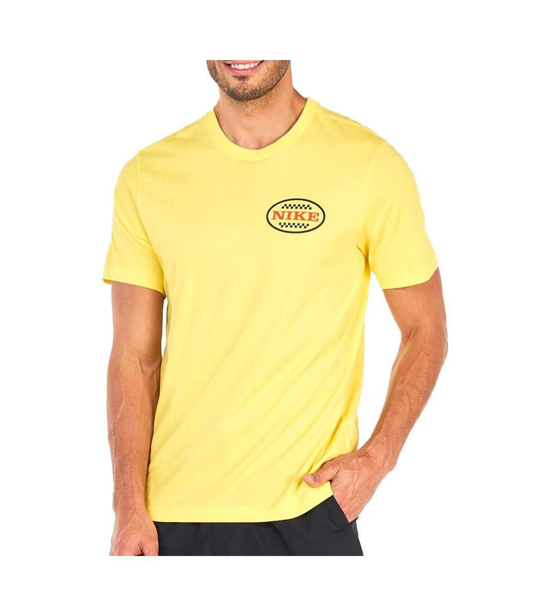 T-shirt Jaune Homme Nike Shop - L-1