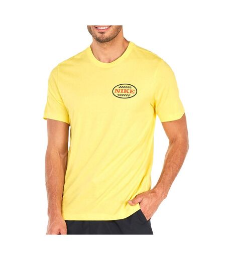 T-shirt Jaune Homme Nike Shop - L