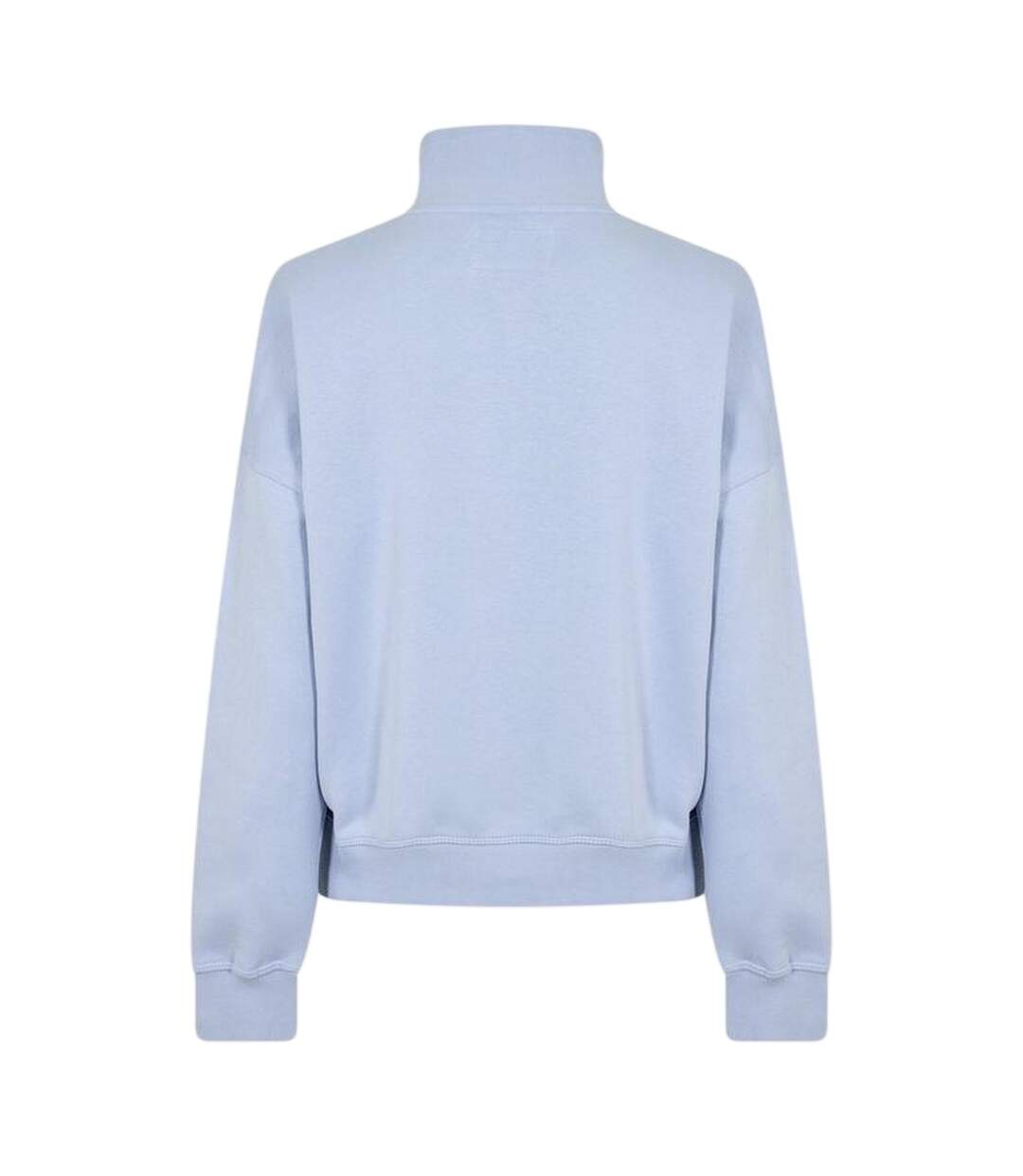 Womens/ladies Honeylane Half Zip Sweatshirt Soft Blue Jack Wills-3