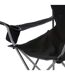 Regatta Great Outdoors Isla Camping Chair (Black/Seal Grey) (One Size) - UTRG1822