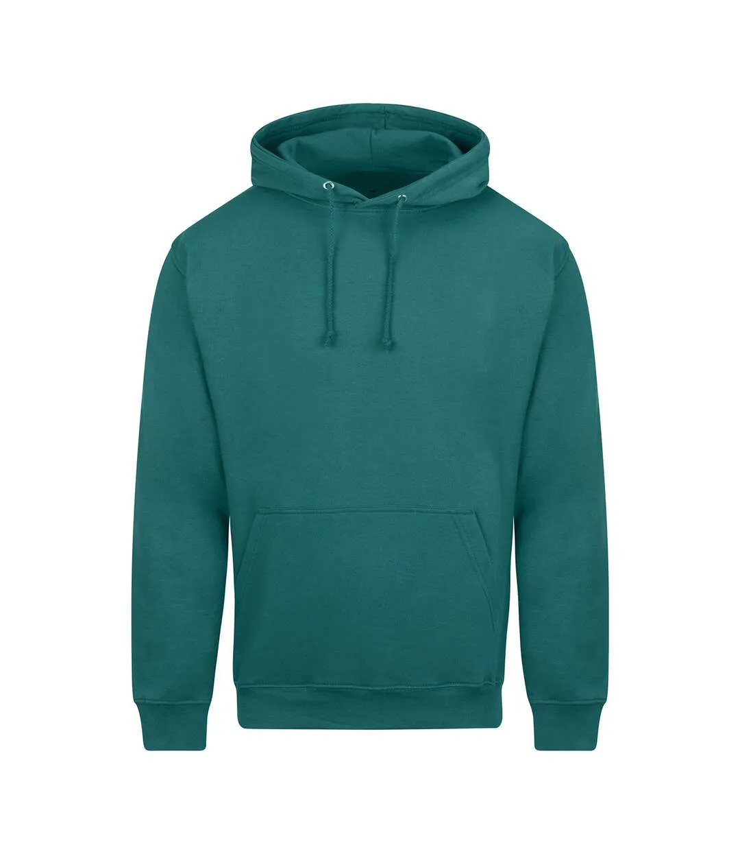 Unisex Adult College Hoodie Teal Awdis-1