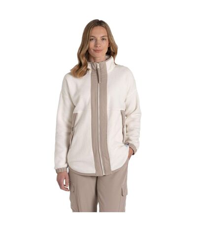 Womens/ladies Co2 Renu Technology Steppes Insulating Fleece Jacket Calico Craghoppers