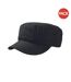 Pack of 2  Chino cotton urban military cap  black Atlantis