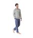 Winter pajamas long sleeve velvet JJBDP5300 men