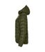 Veste Matelassée Idaho Femme Vert Kaki Clique-4