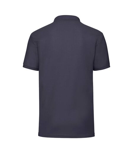 Mens 65/35 Polo Shirt Deep Navy Fruit Of The Loom
