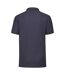 Mens 65/35 Polo Shirt Deep Navy Fruit Of The Loom-2