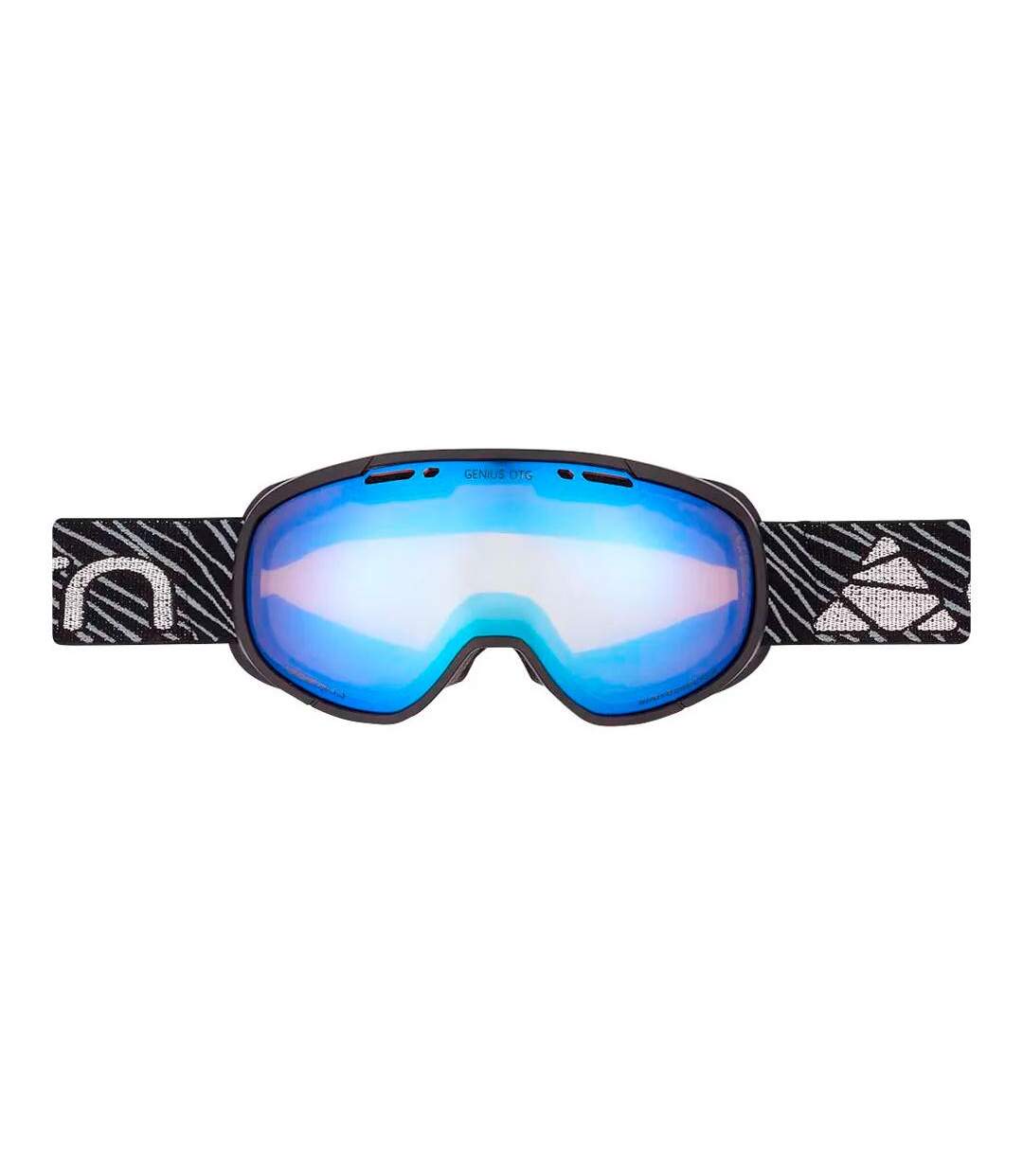 Masque de ski noir/bleu cairn homme genius otg-2