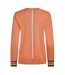 Womens/ladies kinga lightweight knitted jumper peach blossom Weird Fish-2