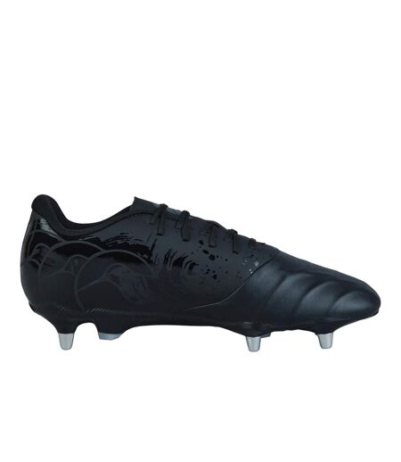 Chaussures de rugby pour terrain mou phoenix genesis team homme noir / argenté Canterbury