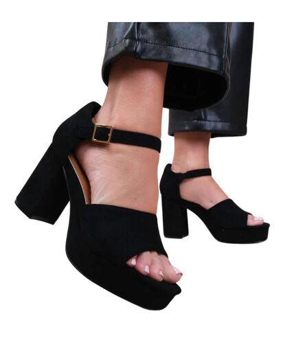 Talons hauts marin femme noir Where´s That From