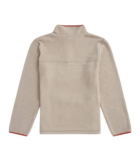 Haut Polaire Motif/style Détail Contrasté Alfie Homme Beige Clair Animal