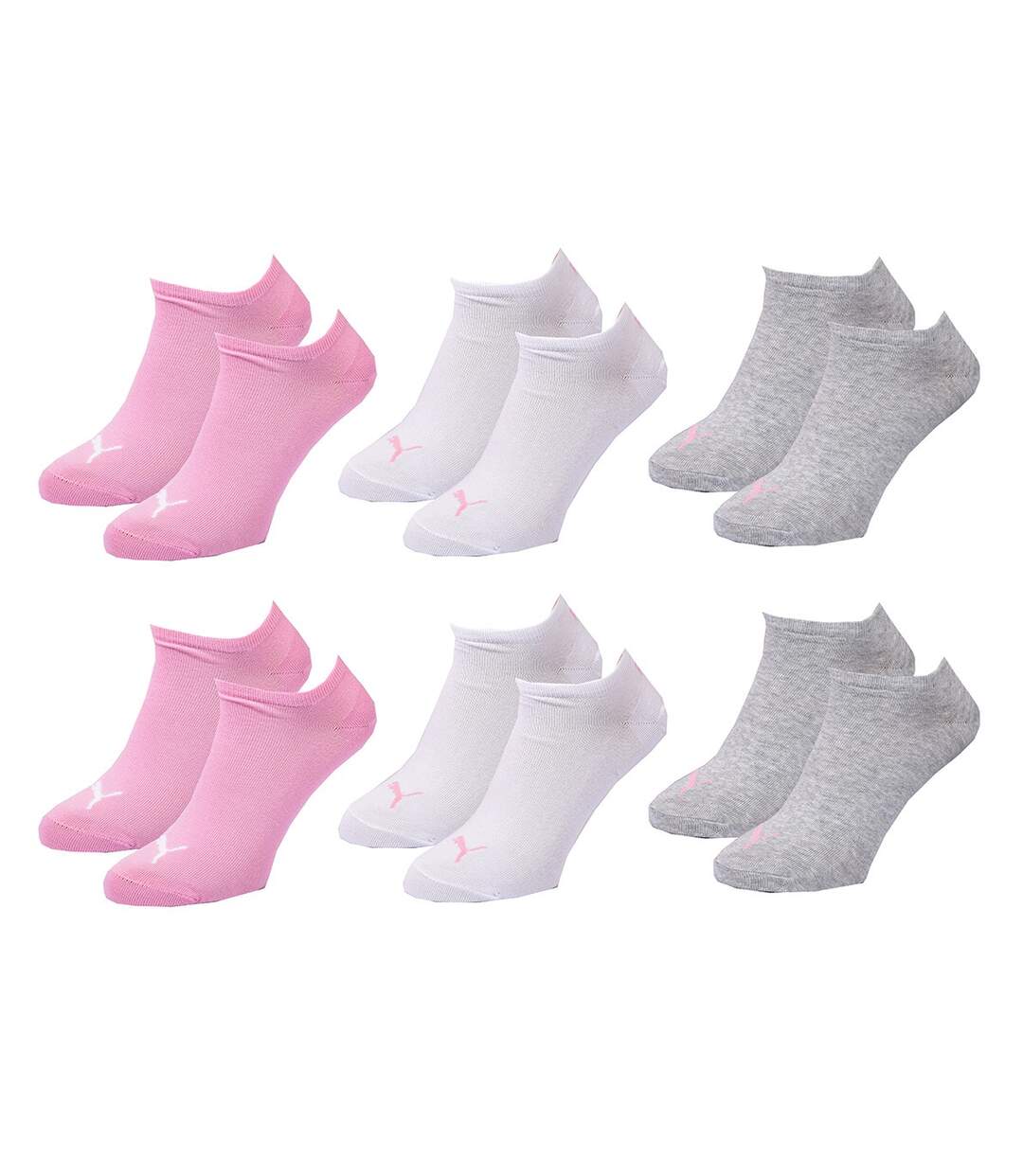 Chaussettes SPORT Femme Socquettes SNEAKER Tige Courte Pack de 6 Paires SNEAKER 395-1