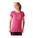 Regatta - T-shirt BREEZED - Femme (Flamant rose) - UTRG9826