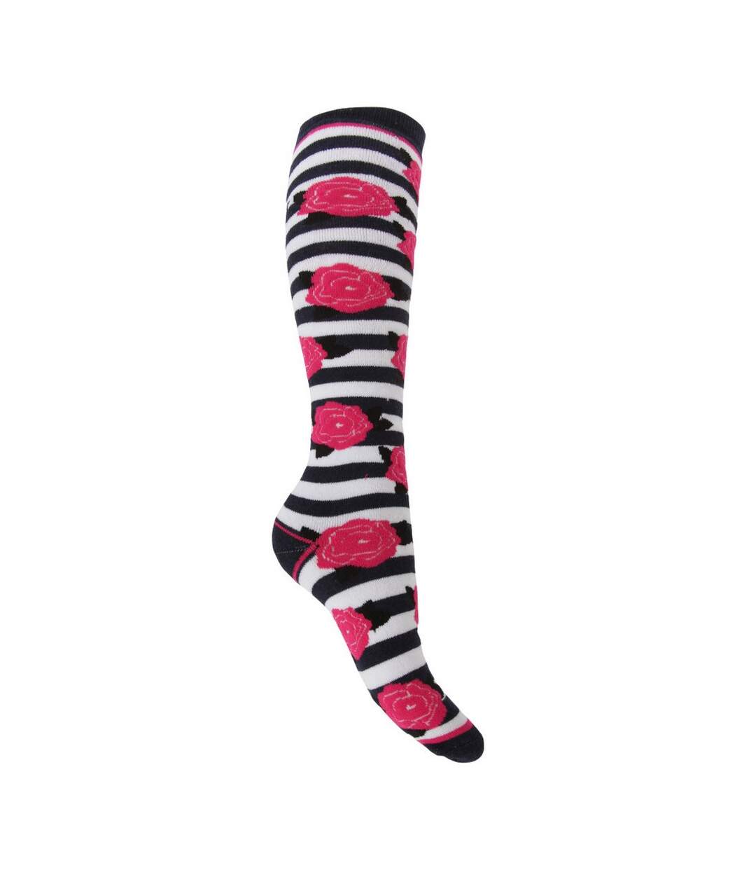 Chaussettes thermiques femme rose/blanc/gris Universal Textiles