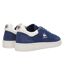 Mens Lineshot Logo Leather Trainers Blue Lacoste-2