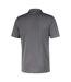 Mens Heathered Performance Polo Shirt Black Puma-2