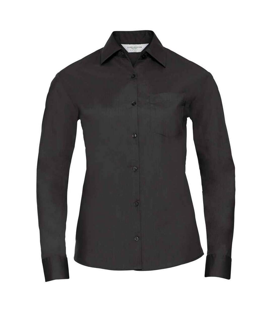 Chemise formelle femme noir Russell Collection-1