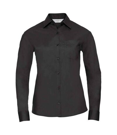 Chemise formelle femme noir Russell Collection