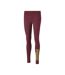 Legging Bordeaux Femme Puma Metallic - L