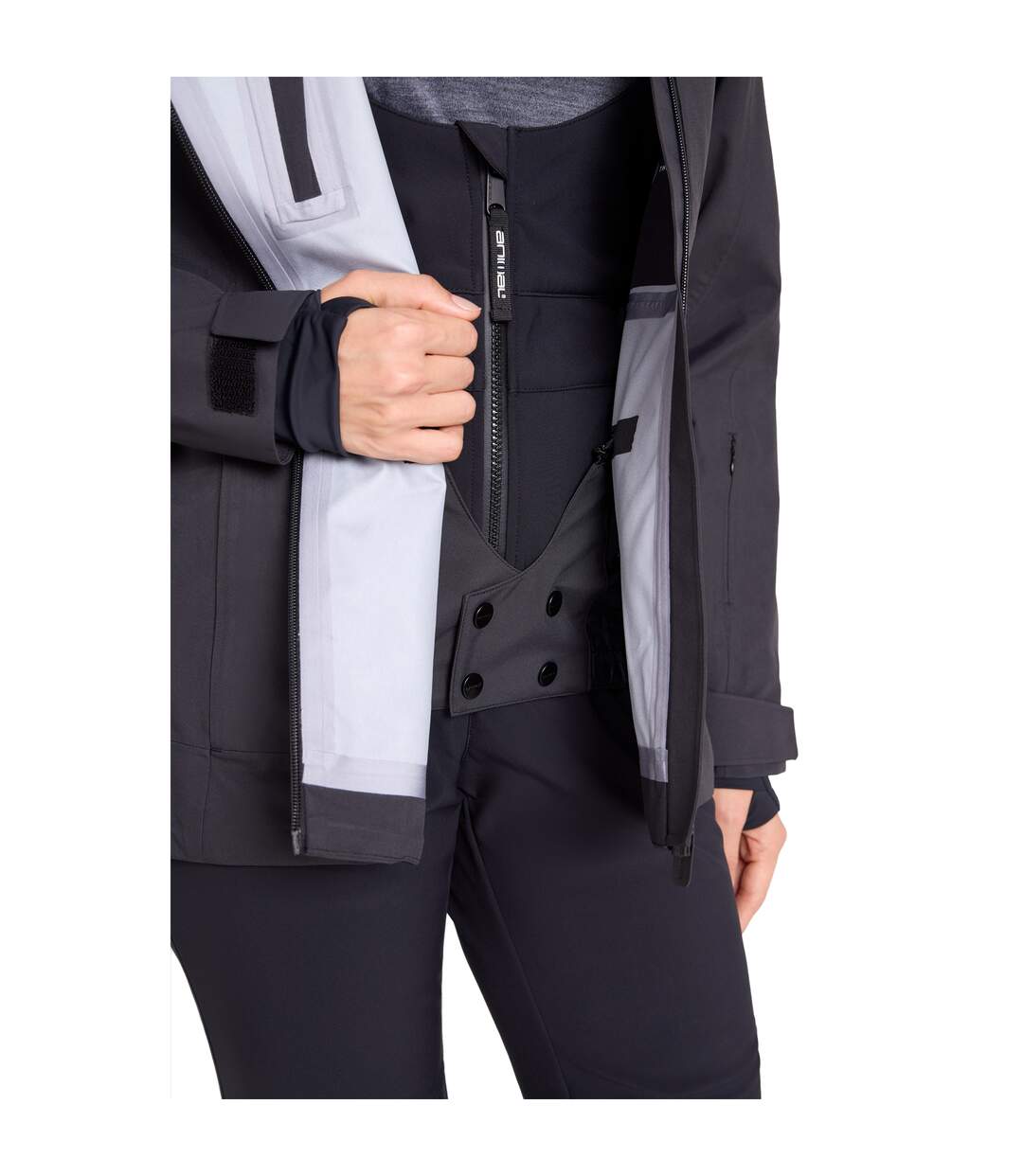 Blouson De Ski Vortex Femme Noir Mountain Warehouse-3