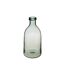 Vase Design en Verre Green House 29cm Gris-1