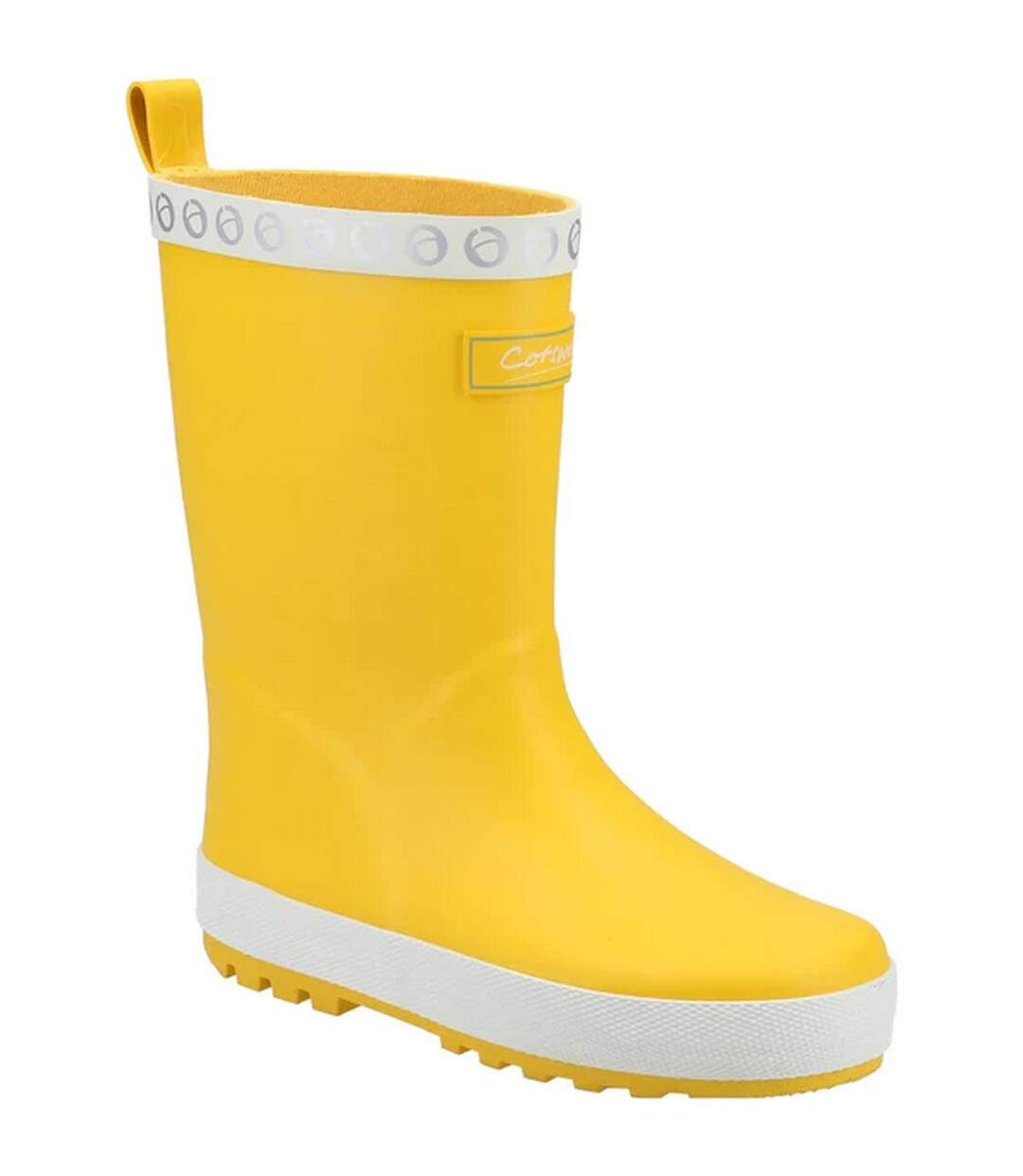 Bottes de pluie prestbury enfant jaune Cotswold-1