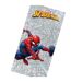 Serviette de plage gris / rouge / bleu Spider-Man