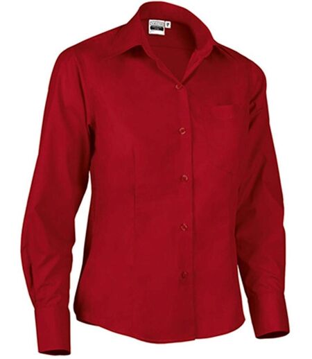 Chemise manches longues - Femme - STAR ML - rouge