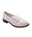 Mocassins Larges Houston Femme Blanc Cassé Where´s That From-1
