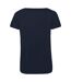 B&C Womens/Ladies Favorite Cotton Triblend T-Shirt (Navy Blue)