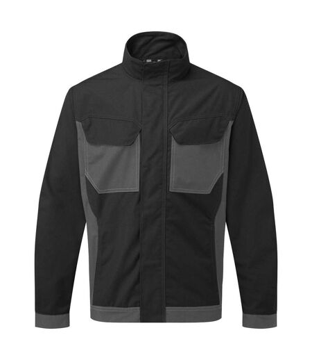 Mens Wx3 Industrial Laundry Jacket Black Portwest