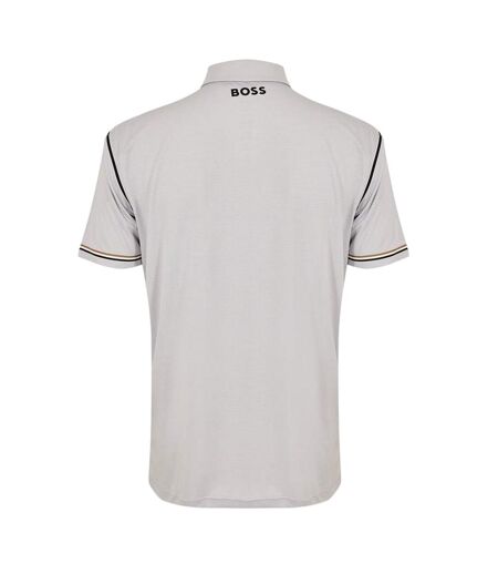 Polo Paddytech Goc Homme Gris Clair Gris Pastel Boss