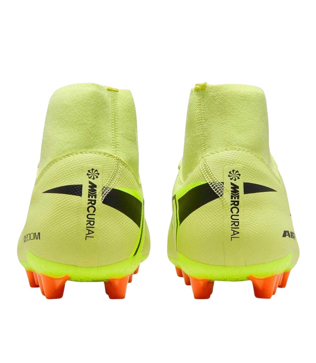 Mens Mercurial Superfly 10 Academy Leather Artificial Ground Football Boots Volt Crimson Nike-2