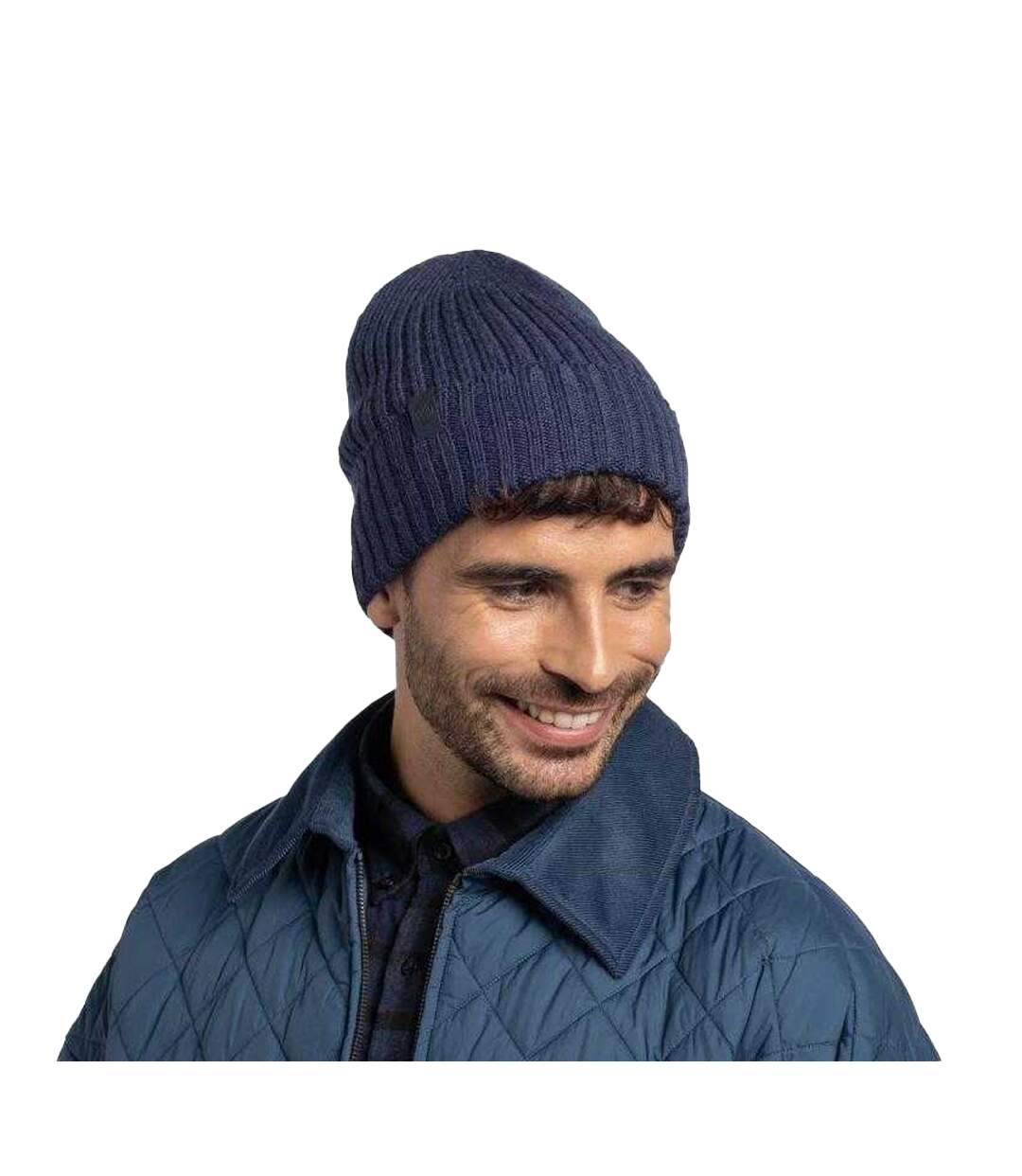 Bonnet Norval Adulte Bleu Marine Buff-1