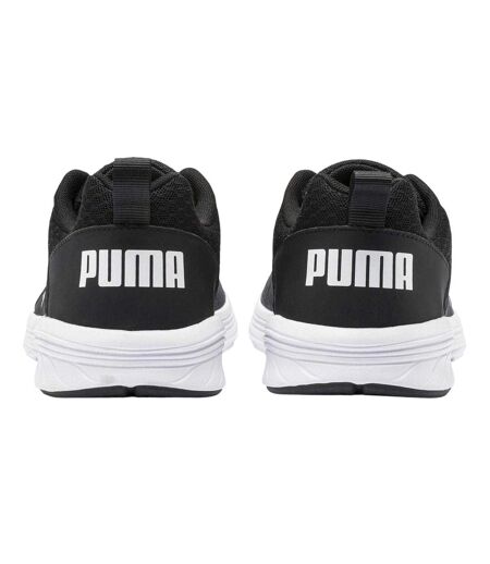 Mens Nrgy Comet Logo Trainers  Black Puma