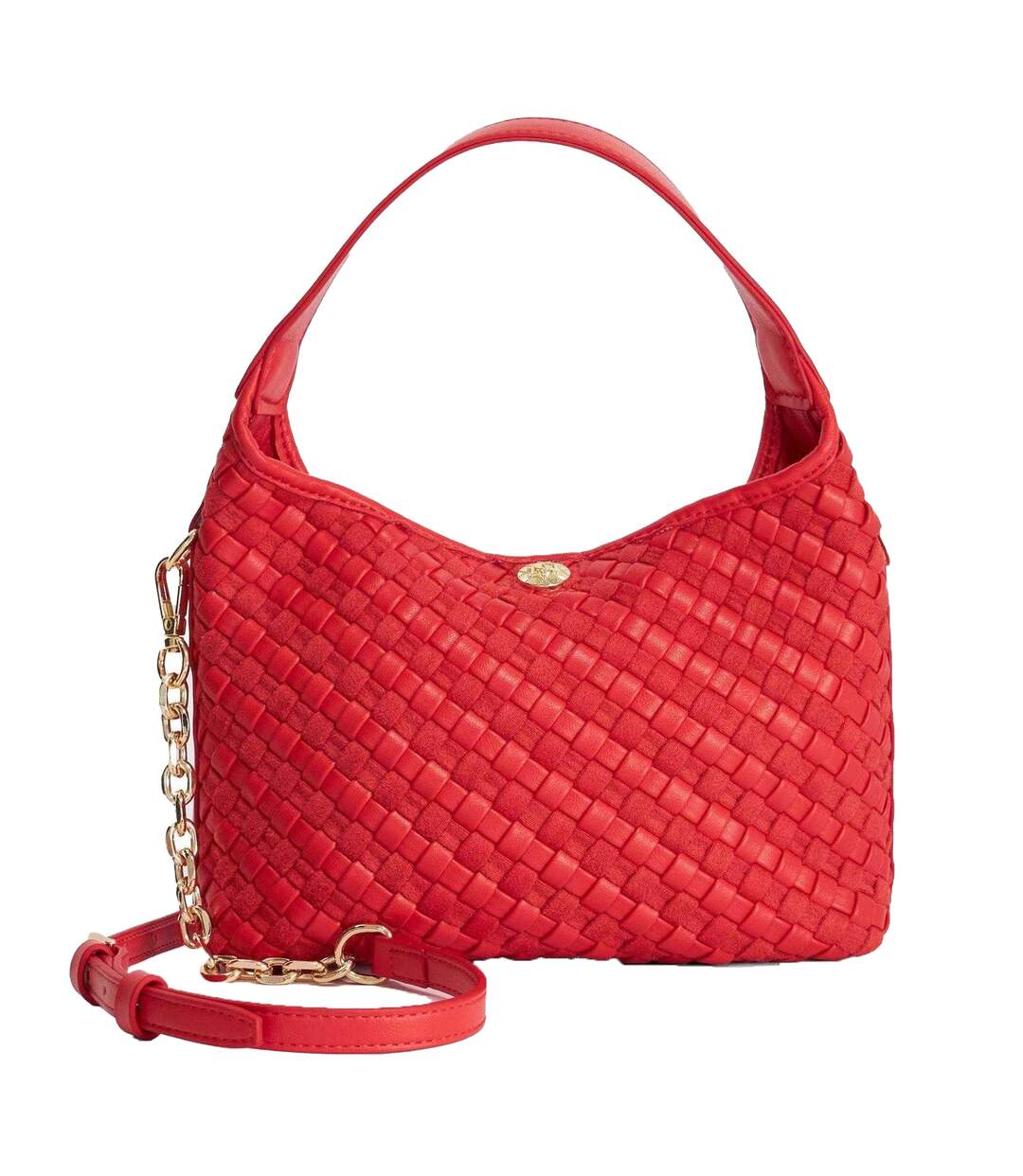 Sac Bandoulière Motif/style Tissé Femme Taille Unique Rouge Dune London-1