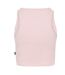 Womens/ladies Essential Embroidered Logo Vest Top Sepia Rose Vans-2