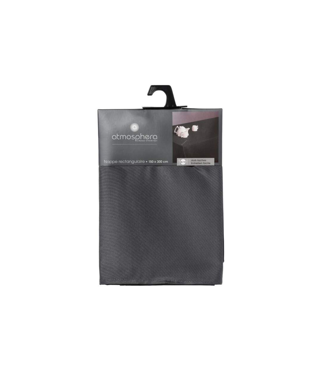 Nappe Antitache Unie 150x300cm Ardoise-4