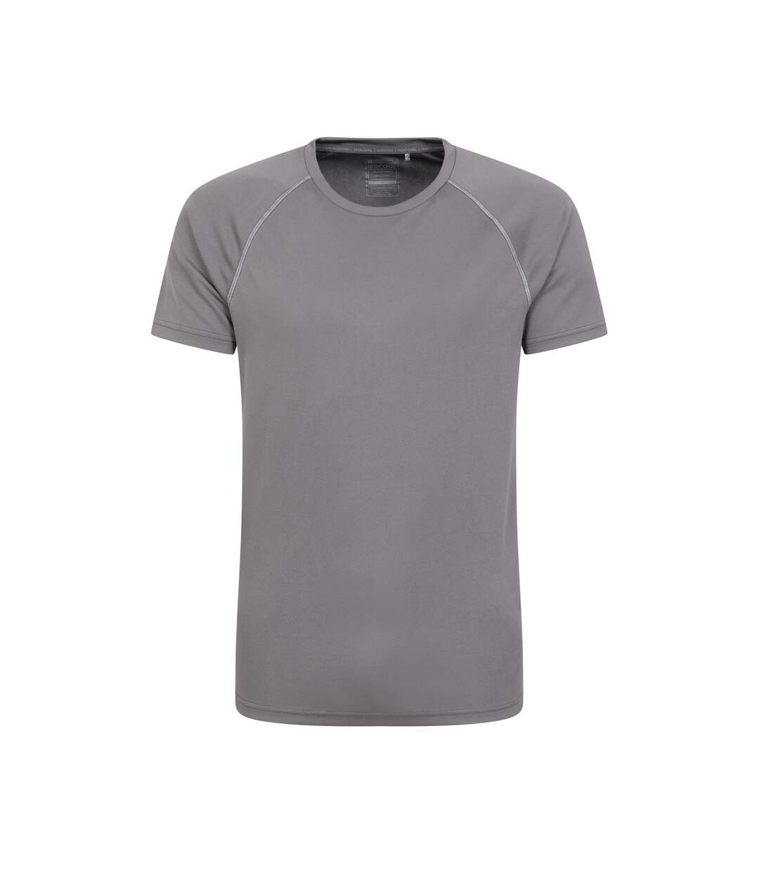 Mens Endurance Isocool T-shirt Dark Grey Mountain Warehouse-1